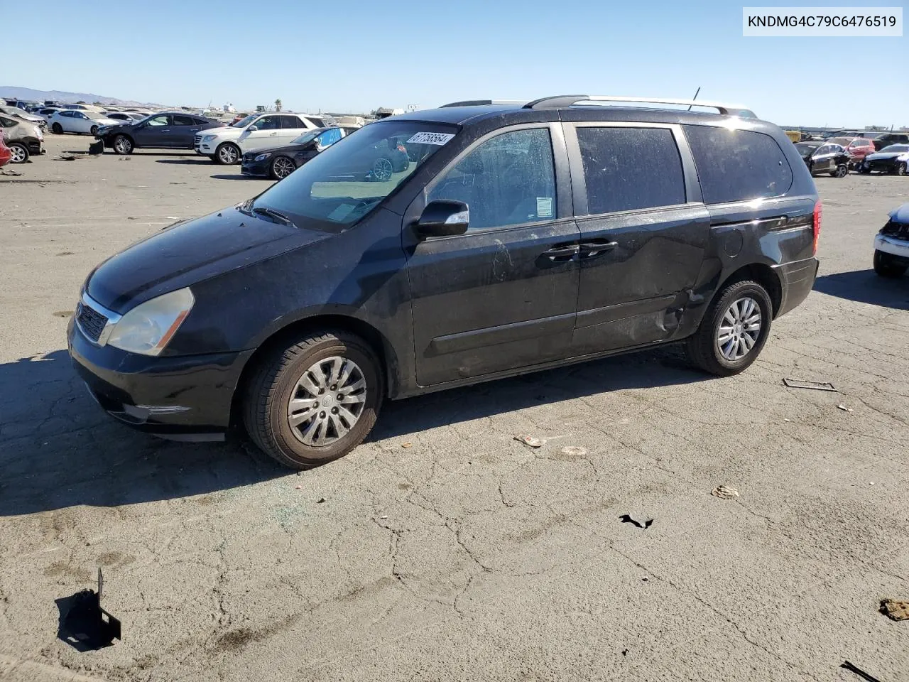 2012 Kia Sedona Lx VIN: KNDMG4C79C6476519 Lot: 67758564