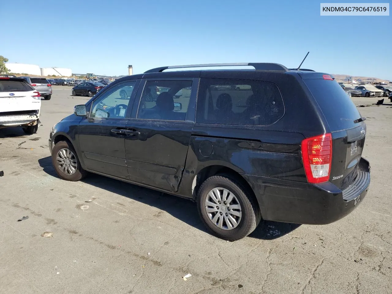 2012 Kia Sedona Lx VIN: KNDMG4C79C6476519 Lot: 67758564