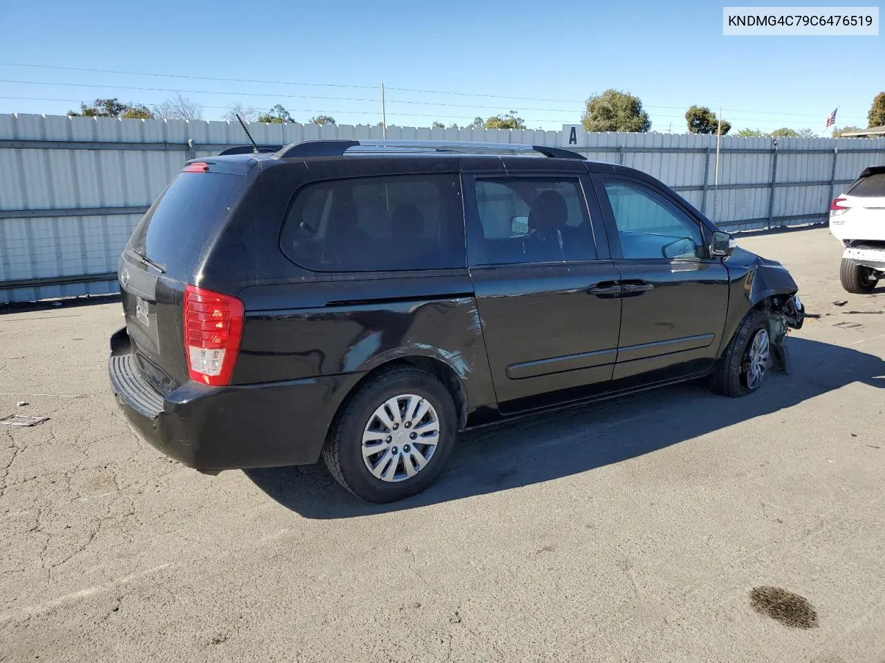 2012 Kia Sedona Lx VIN: KNDMG4C79C6476519 Lot: 67758564