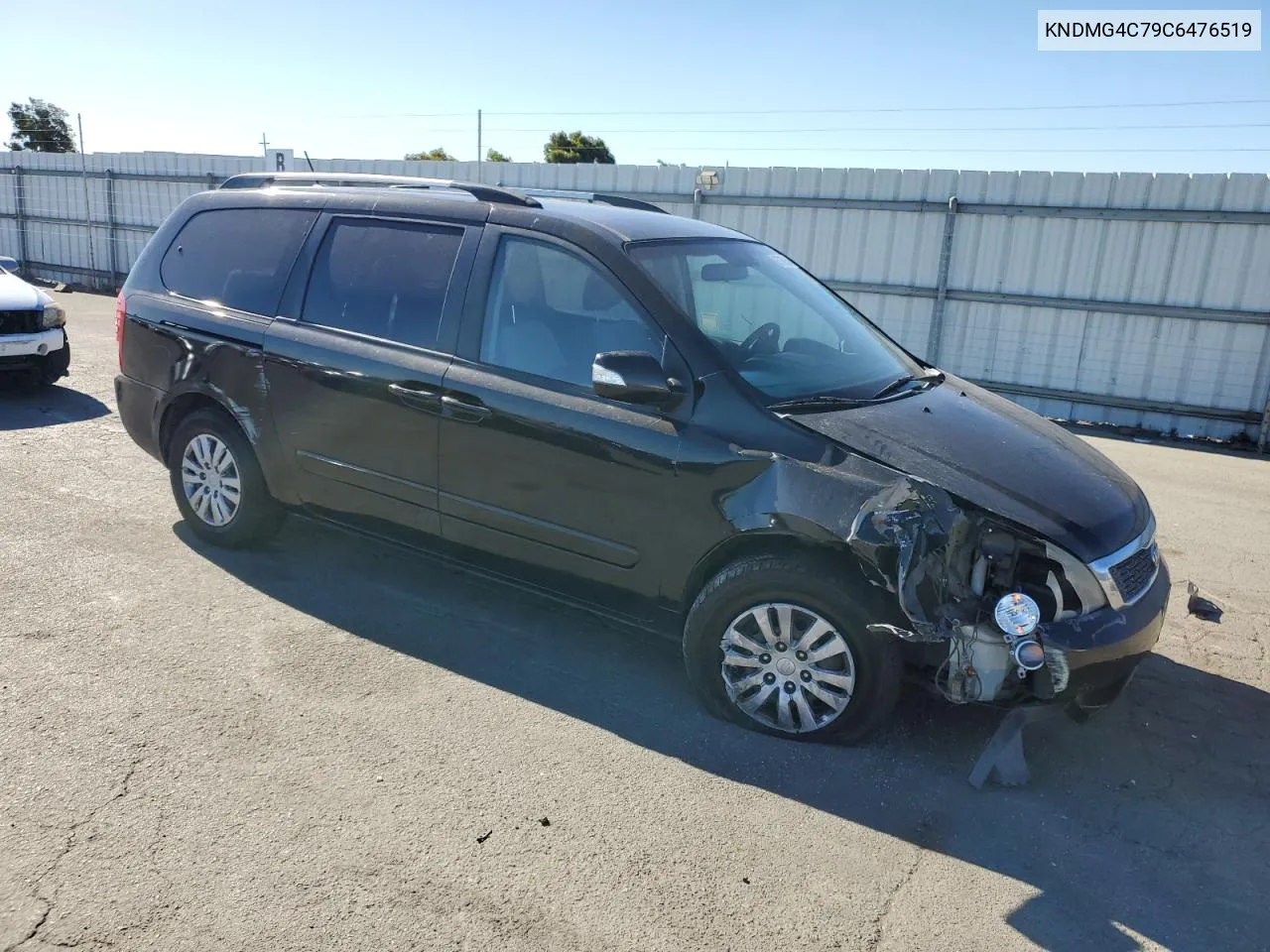 2012 Kia Sedona Lx VIN: KNDMG4C79C6476519 Lot: 67758564