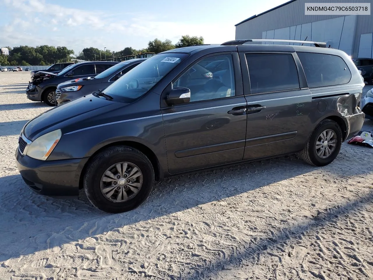 2012 Kia Sedona Lx VIN: KNDMG4C79C6503718 Lot: 70563414