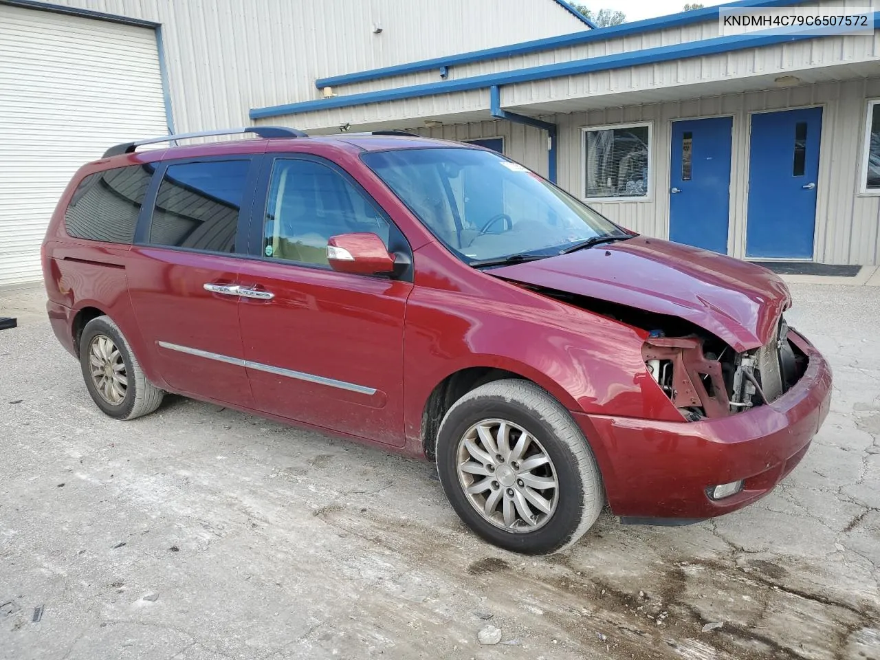 2012 Kia Sedona Ex VIN: KNDMH4C79C6507572 Lot: 71033514