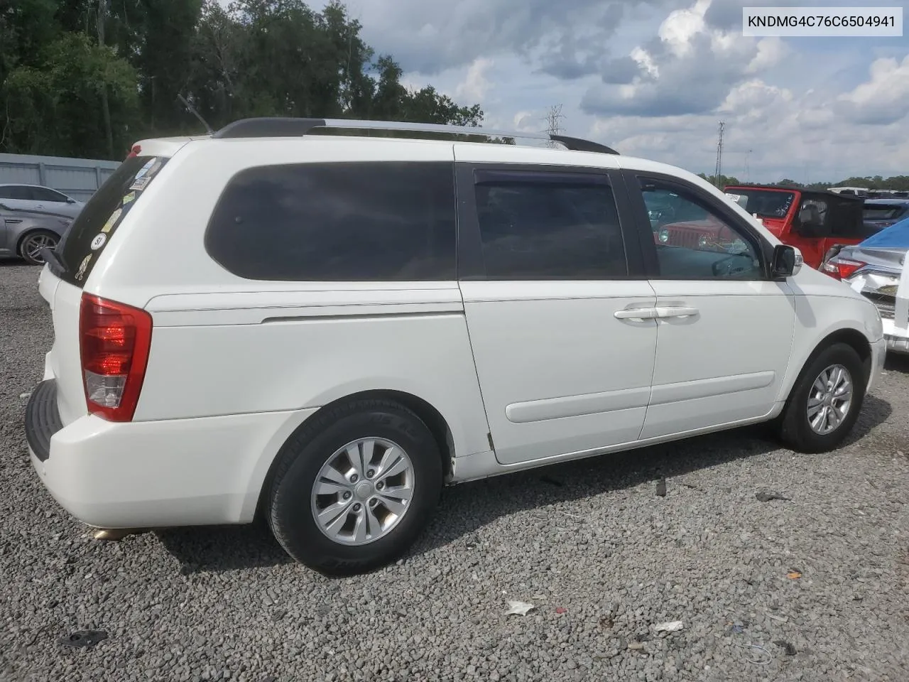 2012 Kia Sedona Lx VIN: KNDMG4C76C6504941 Lot: 71773584