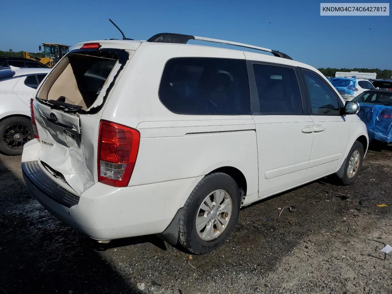 2012 Kia Sedona Lx VIN: KNDMG4C74C6427812 Lot: 71851574