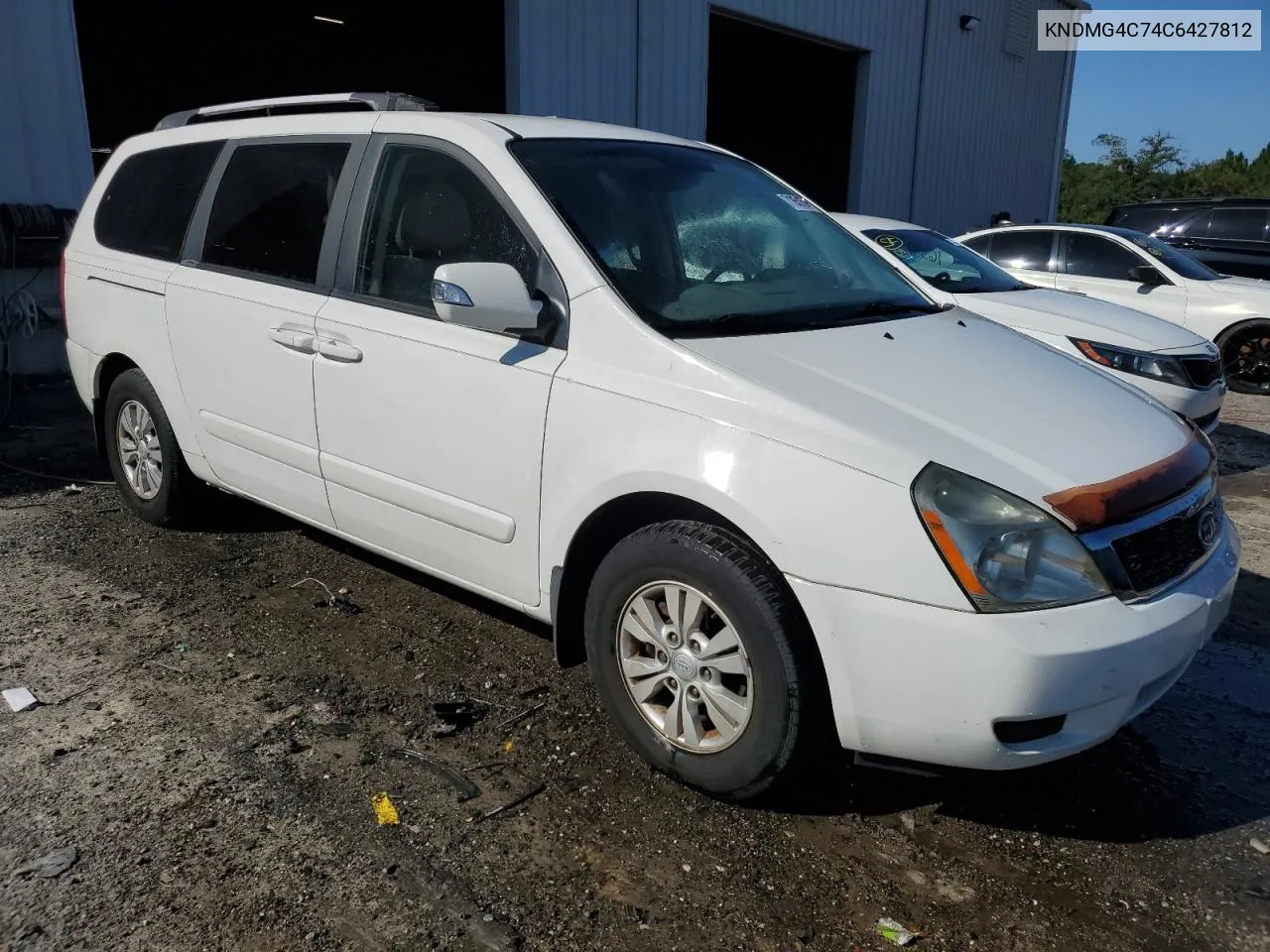 2012 Kia Sedona Lx VIN: KNDMG4C74C6427812 Lot: 71851574