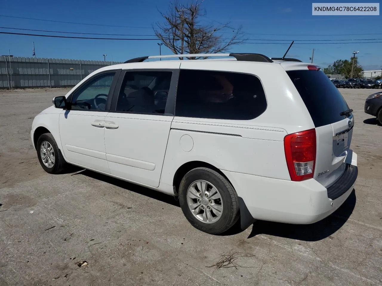 2012 Kia Sedona Lx VIN: KNDMG4C78C6422208 Lot: 73438334