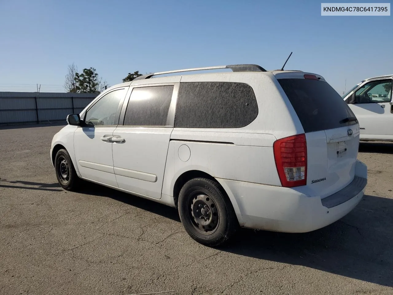 2012 Kia Sedona Lx VIN: KNDMG4C78C6417395 Lot: 73800244