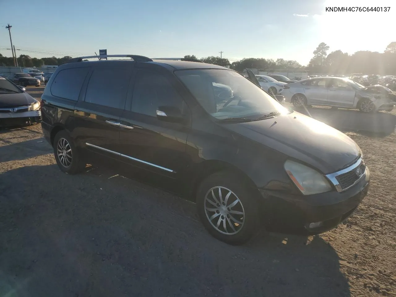 2012 Kia Sedona Ex VIN: KNDMH4C76C6440137 Lot: 73970024