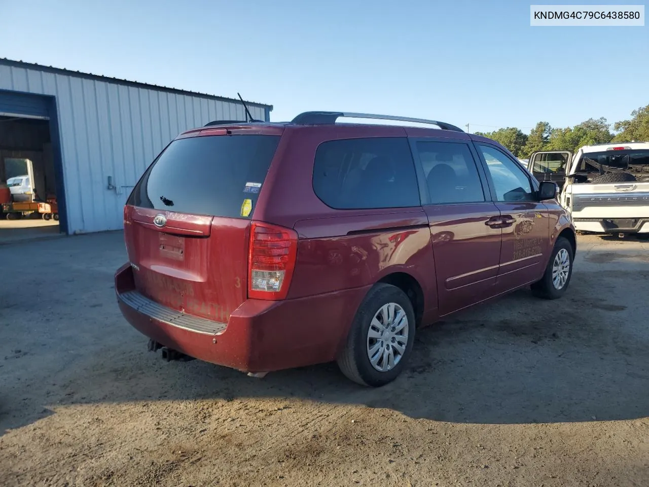 2012 Kia Sedona Lx VIN: KNDMG4C79C6438580 Lot: 75494084