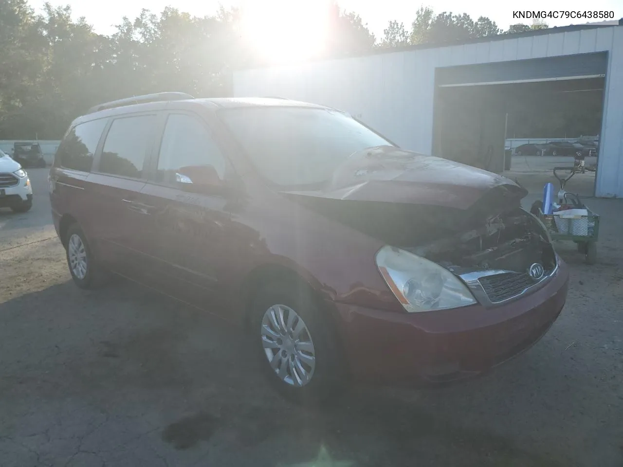 2012 Kia Sedona Lx VIN: KNDMG4C79C6438580 Lot: 75494084