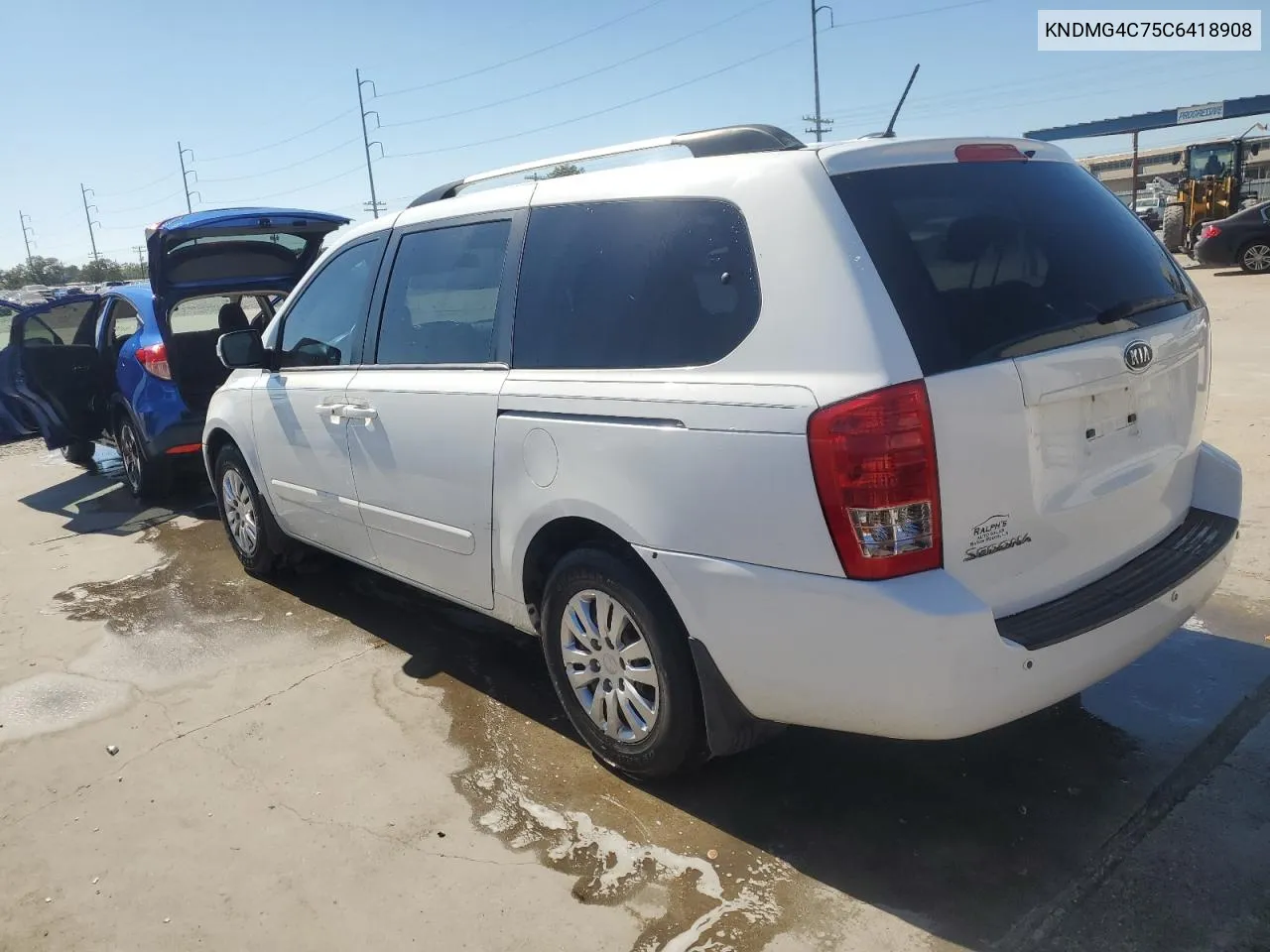 2012 Kia Sedona Lx VIN: KNDMG4C75C6418908 Lot: 75658454