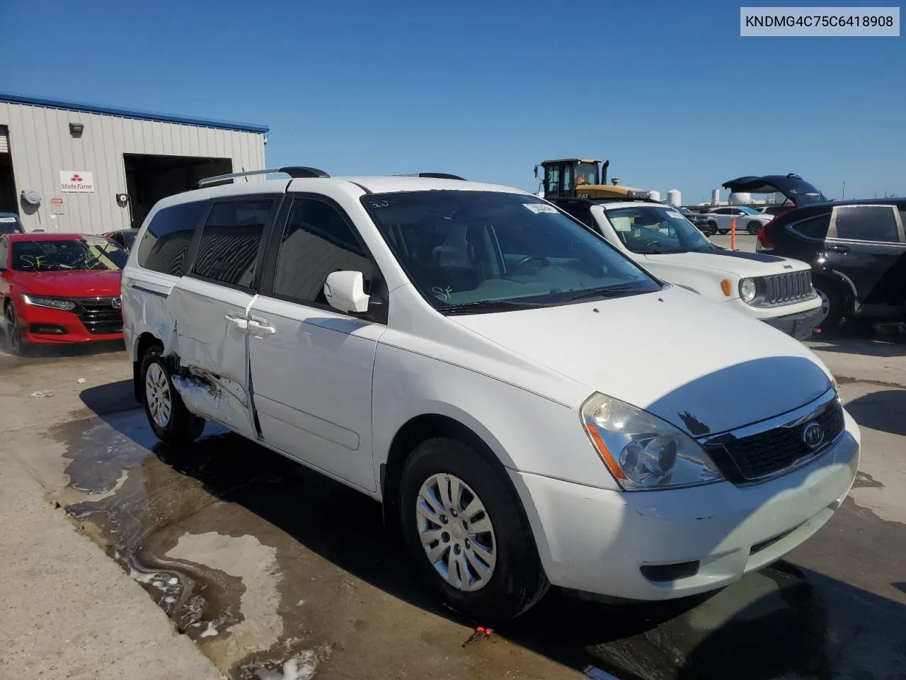 2012 Kia Sedona Lx VIN: KNDMG4C75C6418908 Lot: 75658454