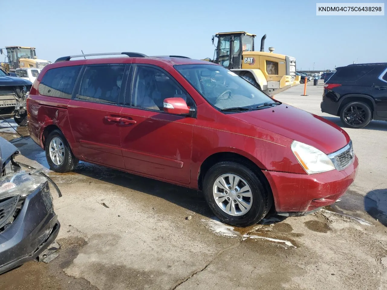 2012 Kia Sedona Lx VIN: KNDMG4C75C6438298 Lot: 75685394