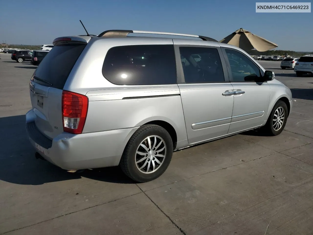 2012 Kia Sedona Ex VIN: KNDMH4C71C6469223 Lot: 76047714