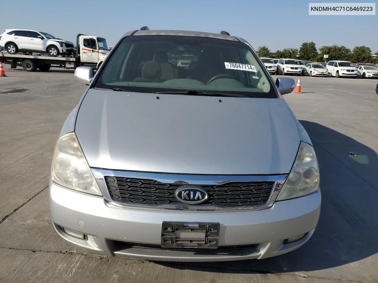 2012 Kia Sedona Ex VIN: KNDMH4C71C6469223 Lot: 76047714