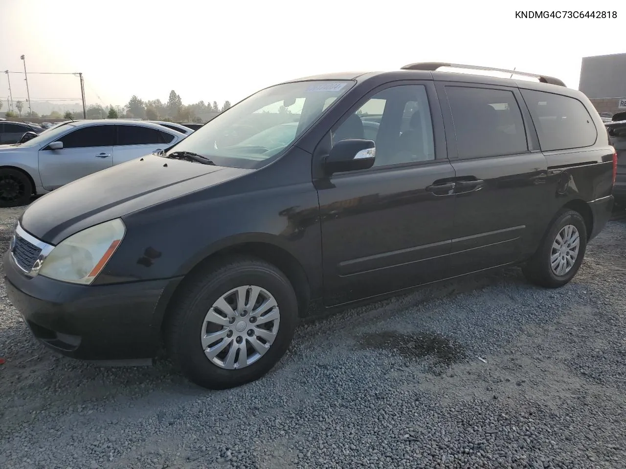 2012 Kia Sedona Lx VIN: KNDMG4C73C6442818 Lot: 76174004