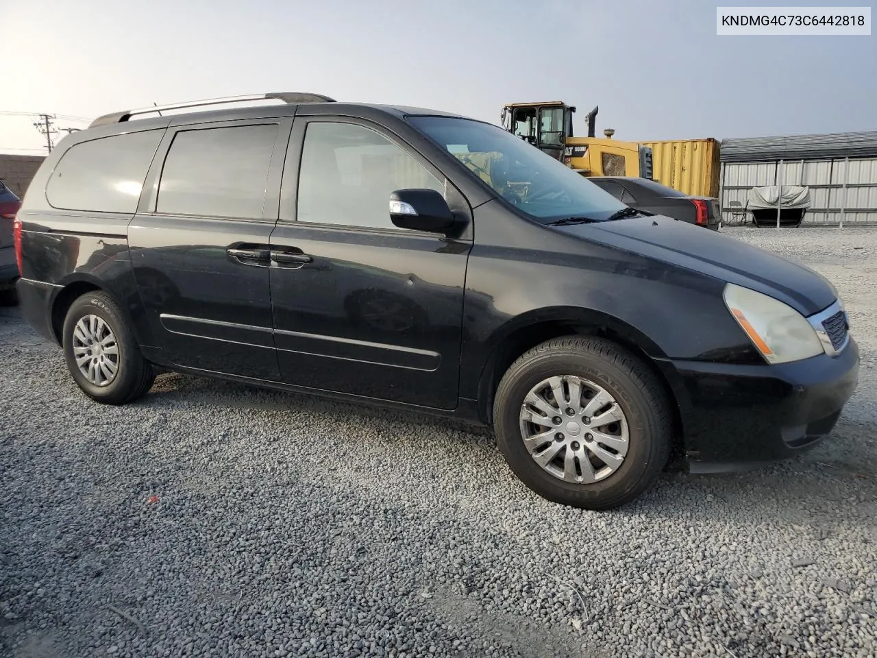 2012 Kia Sedona Lx VIN: KNDMG4C73C6442818 Lot: 76174004