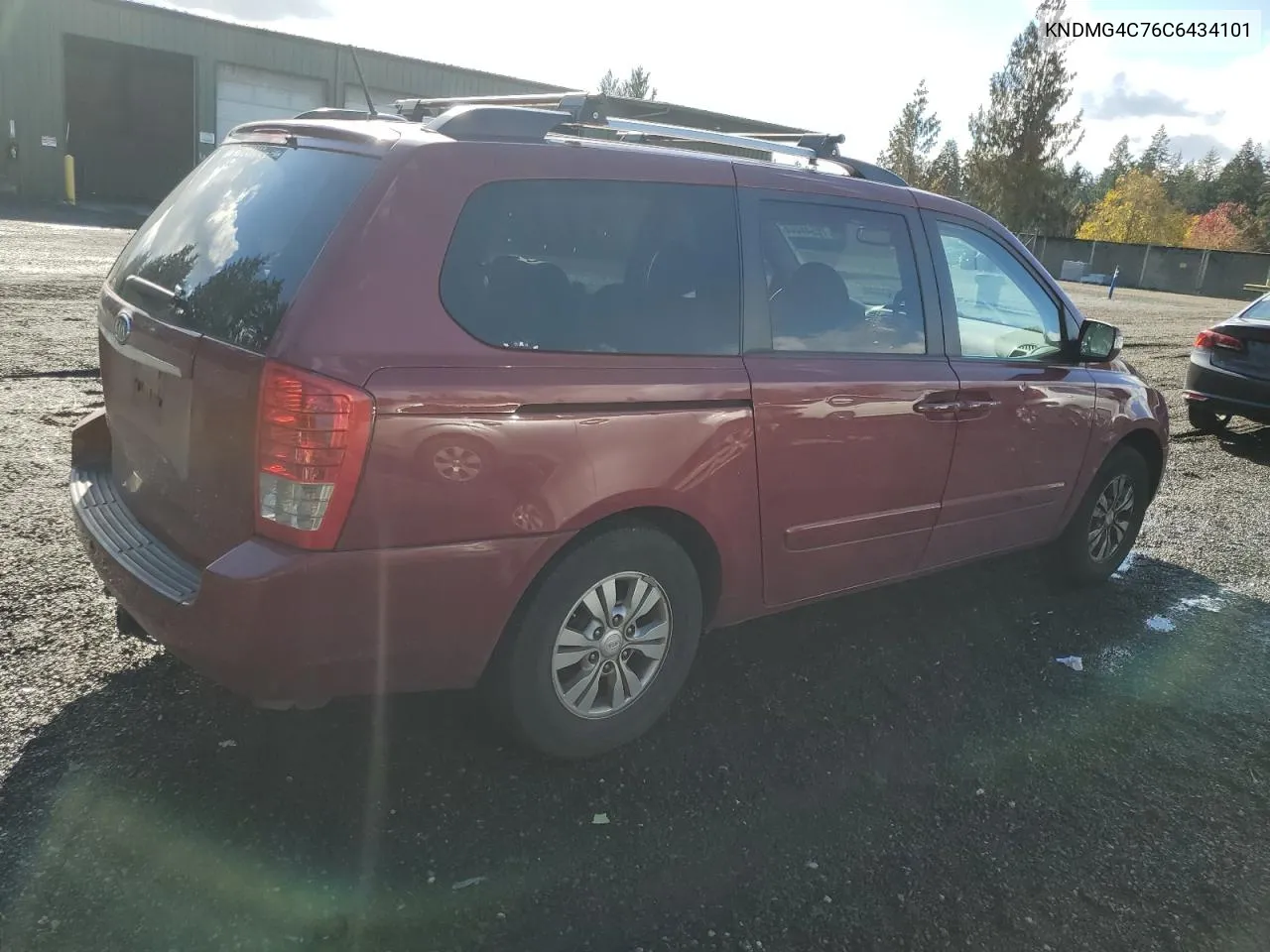 2012 Kia Sedona Lx VIN: KNDMG4C76C6434101 Lot: 76544444