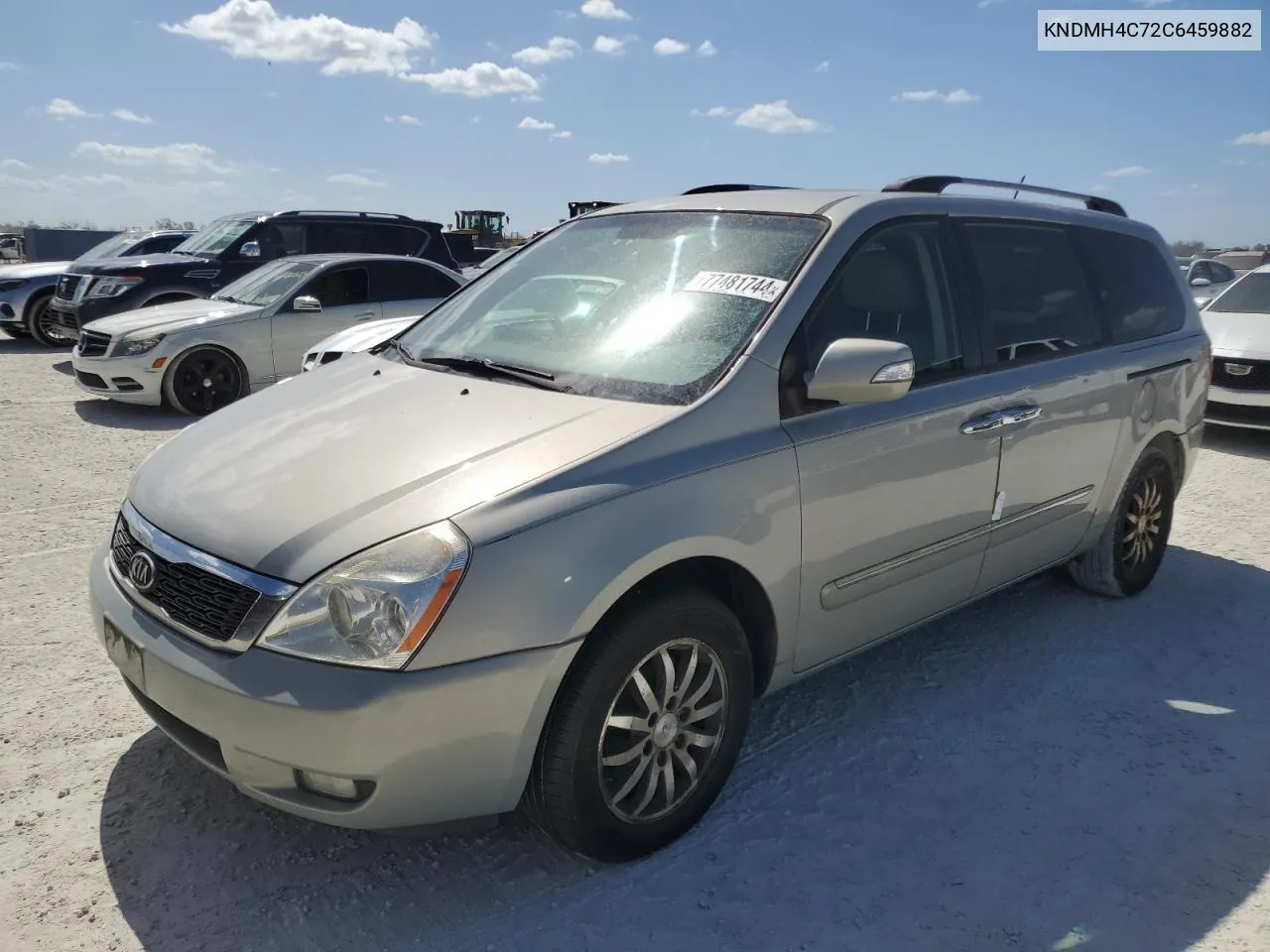 2012 Kia Sedona Ex VIN: KNDMH4C72C6459882 Lot: 77481744