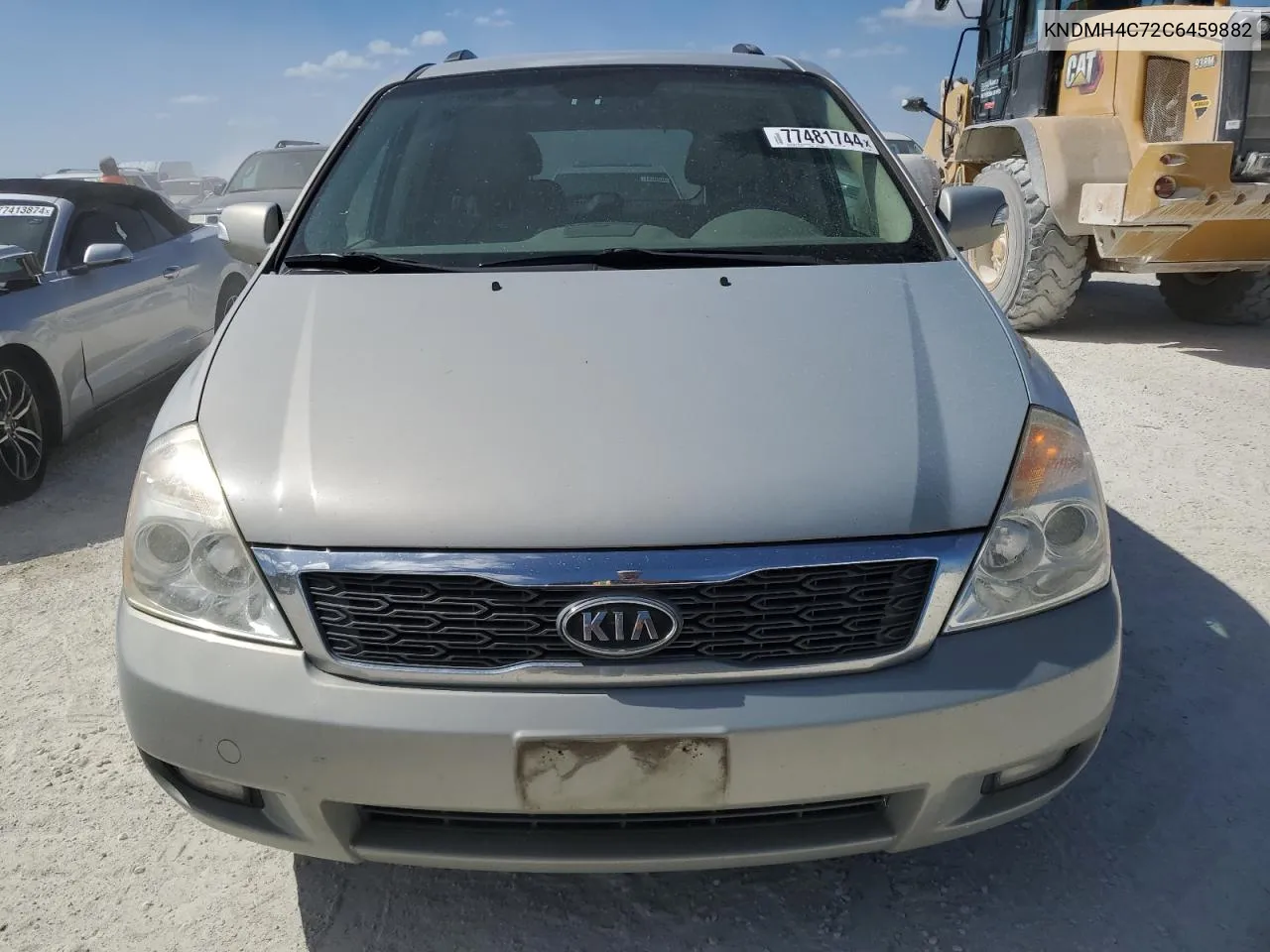 2012 Kia Sedona Ex VIN: KNDMH4C72C6459882 Lot: 77481744