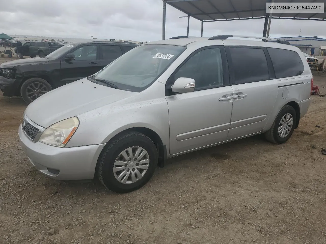 2012 Kia Sedona Lx VIN: KNDMG4C79C6447490 Lot: 78223984