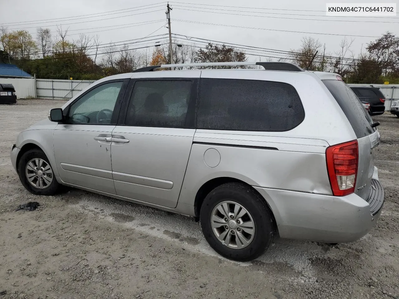 2012 Kia Sedona Lx VIN: KNDMG4C71C6441702 Lot: 78461344