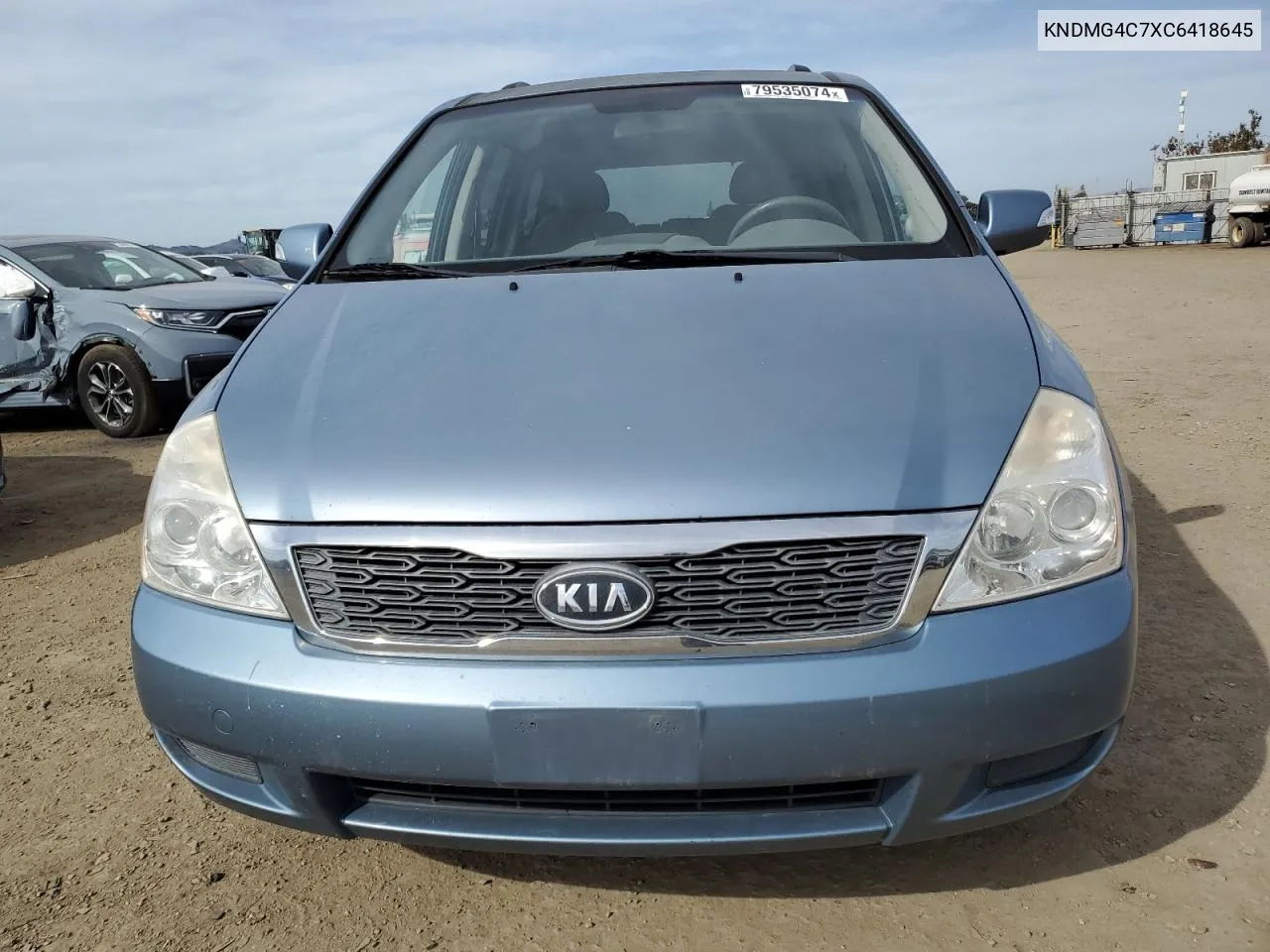 2012 Kia Sedona Lx VIN: KNDMG4C7XC6418645 Lot: 79535074