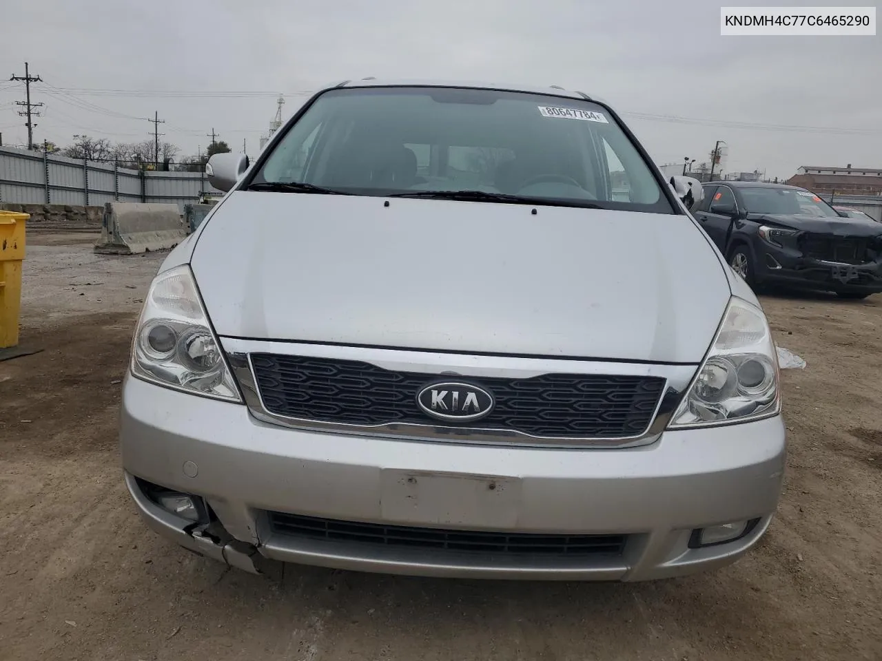 2012 Kia Sedona Ex VIN: KNDMH4C77C6465290 Lot: 80647784