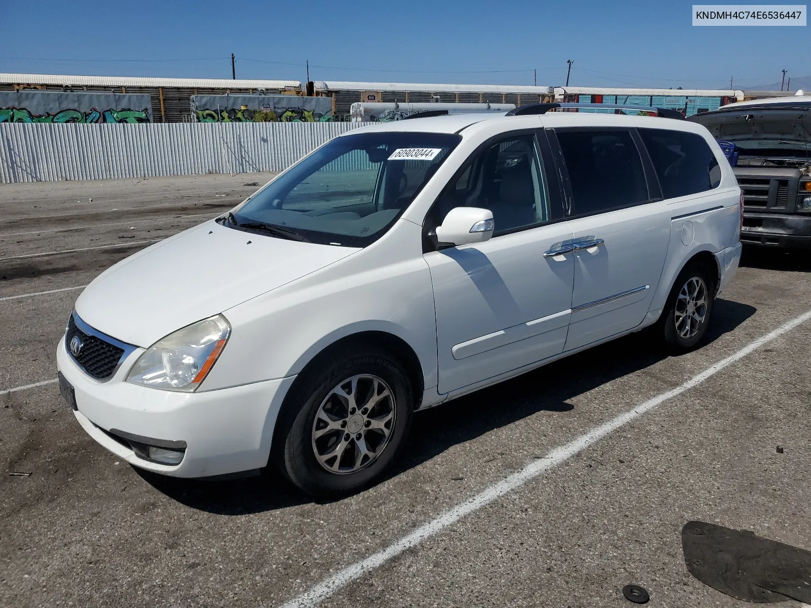 2014 Kia Sedona Ex VIN: KNDMH4C74E6536447 Lot: 60903044