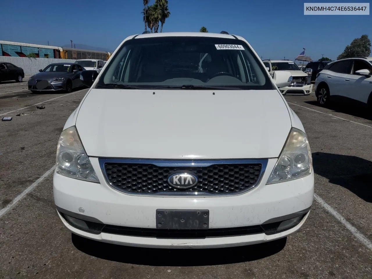 2014 Kia Sedona Ex VIN: KNDMH4C74E6536447 Lot: 60903044