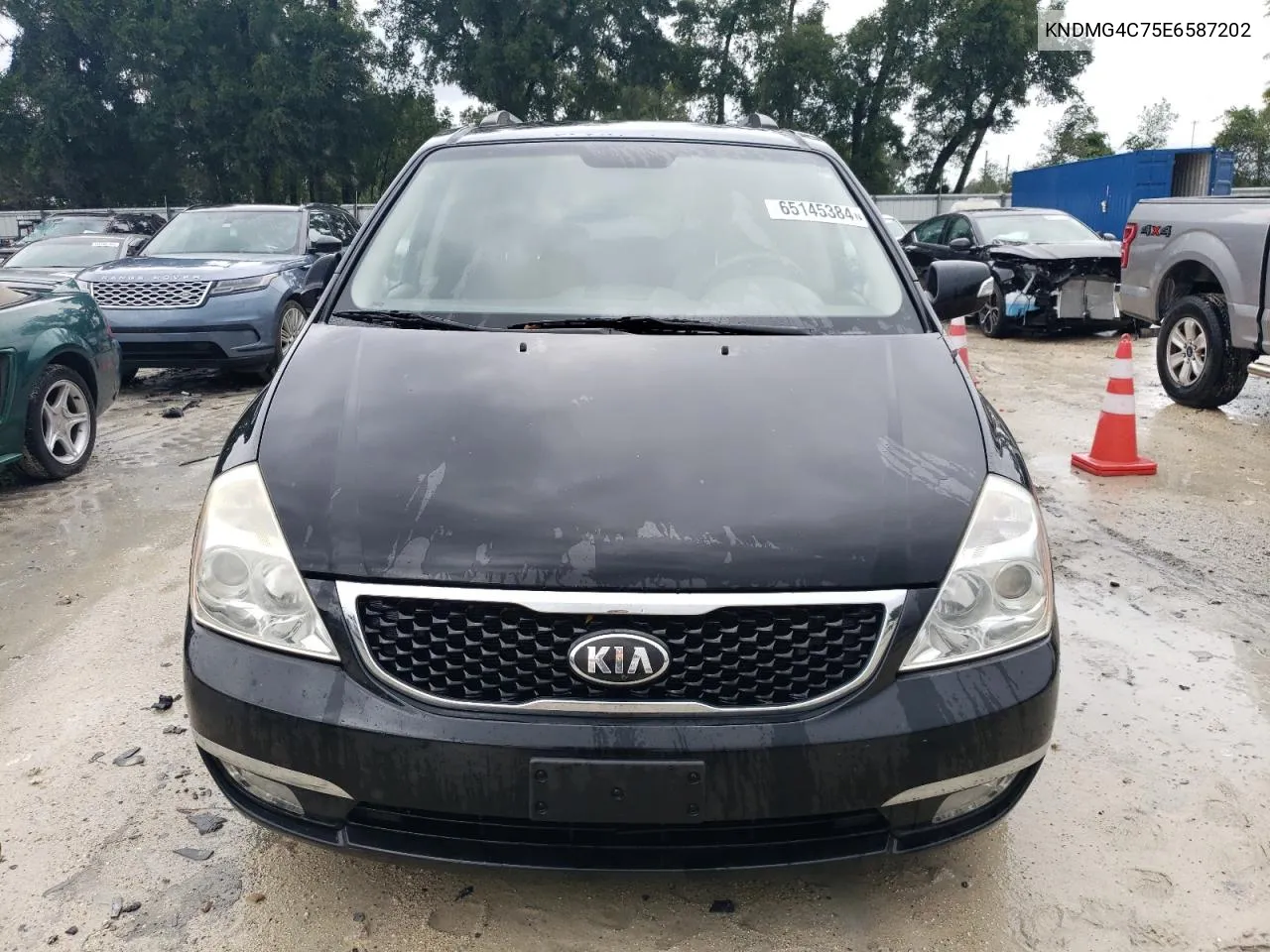 2014 Kia Sedona Lx VIN: KNDMG4C75E6587202 Lot: 65145384