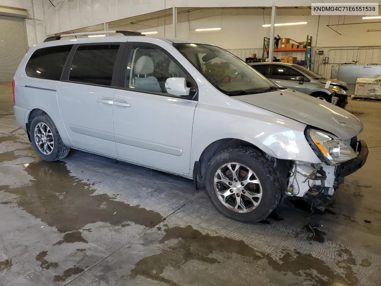 2014 Kia Sedona Lx VIN: KNDMG4C71E6551538 Lot: 66684894