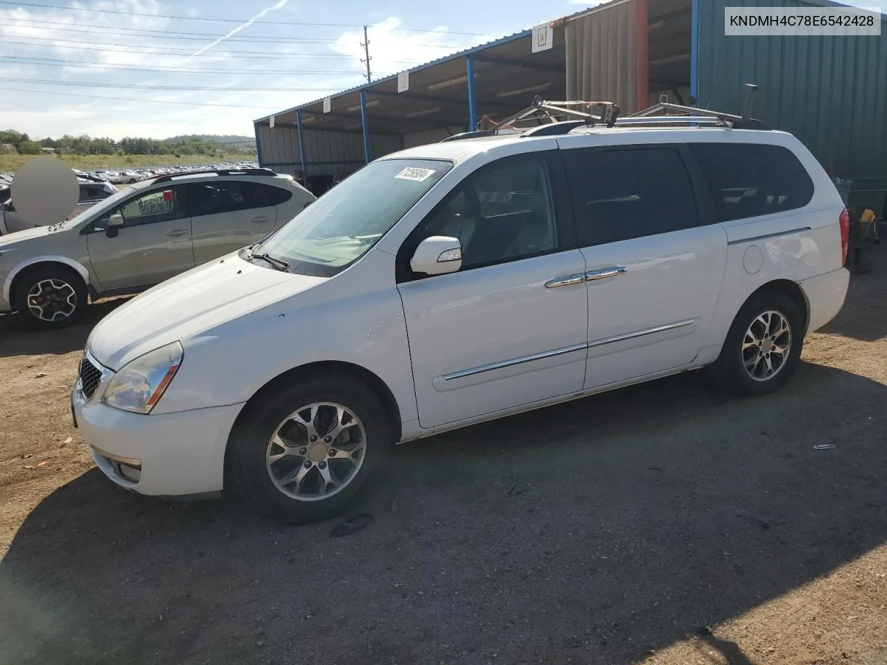 2014 Kia Sedona Ex VIN: KNDMH4C78E6542428 Lot: 71250904