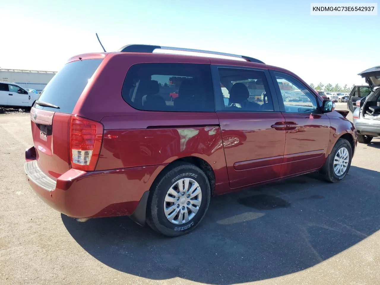 2014 Kia Sedona Lx VIN: KNDMG4C73E6542937 Lot: 71999374