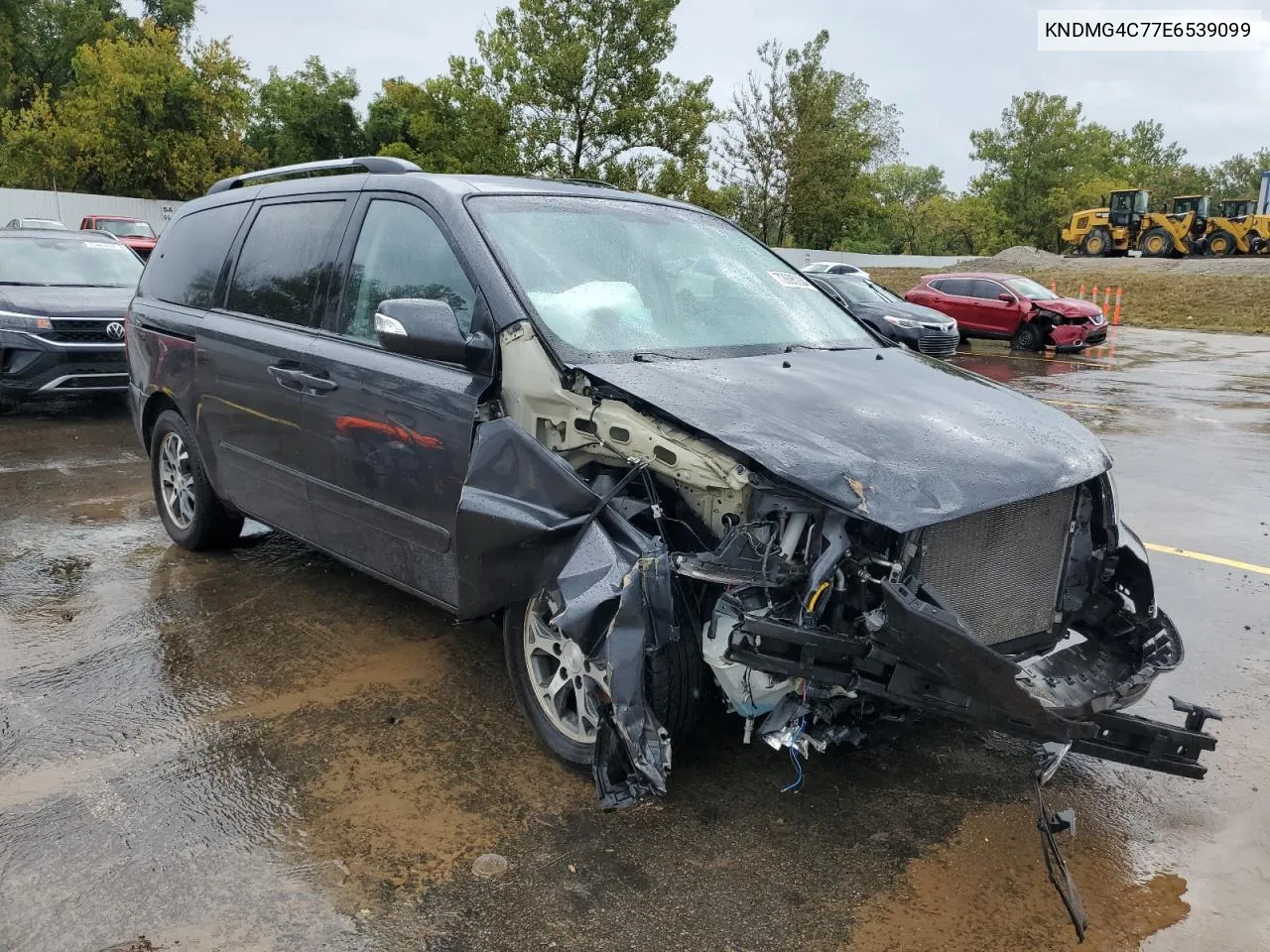 2014 Kia Sedona Lx VIN: KNDMG4C77E6539099 Lot: 72695234