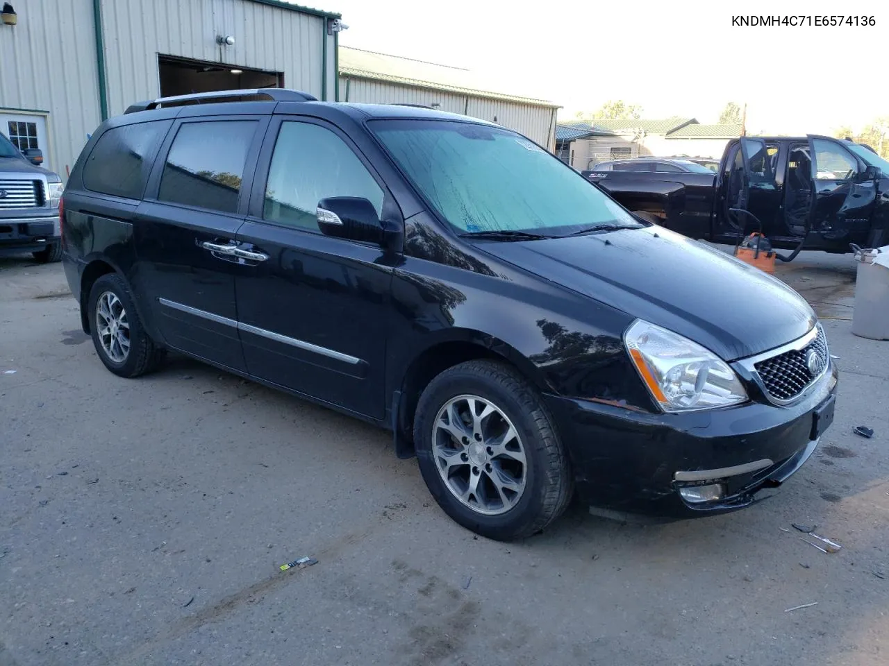 2014 Kia Sedona Ex VIN: KNDMH4C71E6574136 Lot: 72901614