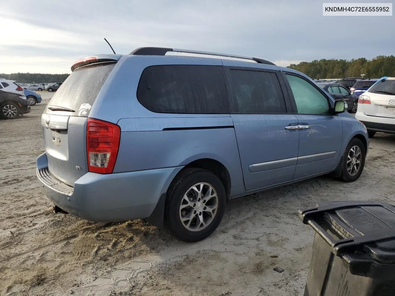 2014 Kia Sedona Ex VIN: KNDMH4C72E6555952 Lot: 73847454