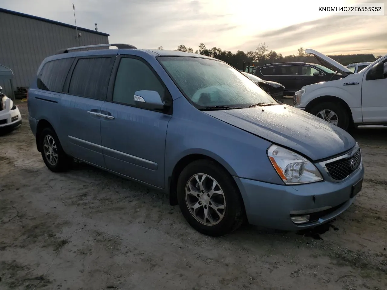 2014 Kia Sedona Ex VIN: KNDMH4C72E6555952 Lot: 73847454