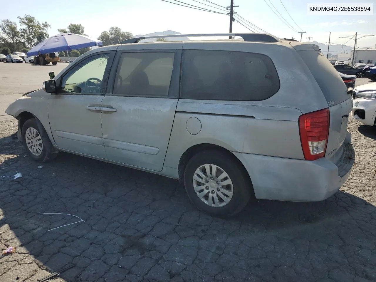 2014 Kia Sedona Lx VIN: KNDMG4C72E6538894 Lot: 74150864