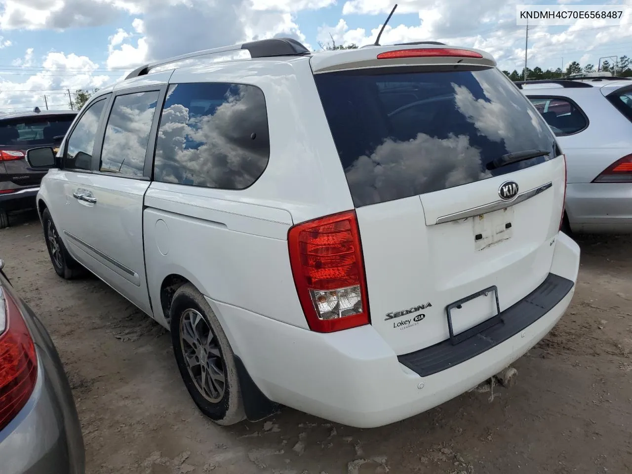 2014 Kia Sedona Ex VIN: KNDMH4C70E6568487 Lot: 74682134