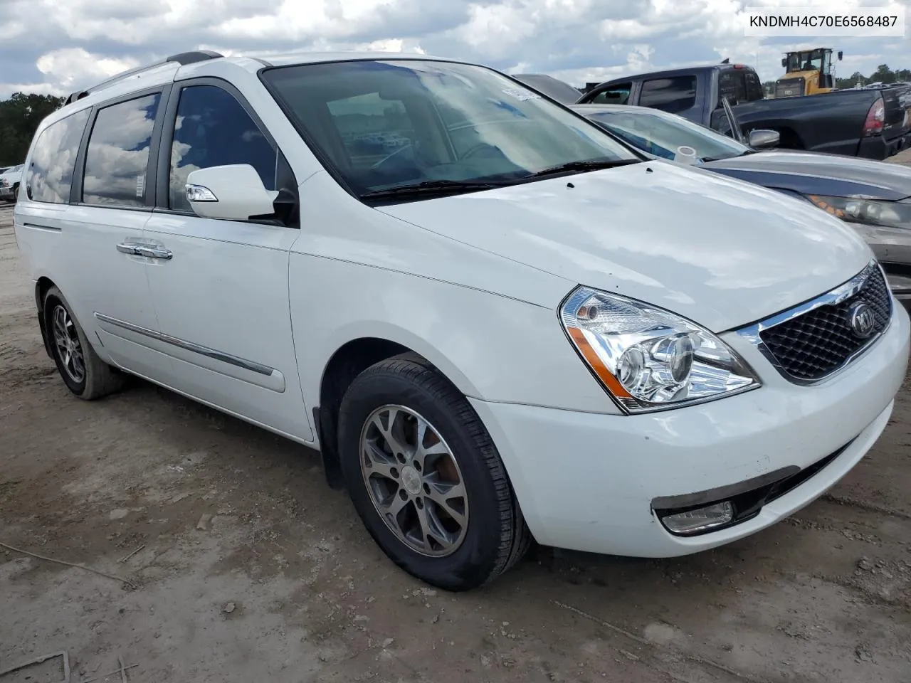 2014 Kia Sedona Ex VIN: KNDMH4C70E6568487 Lot: 74682134