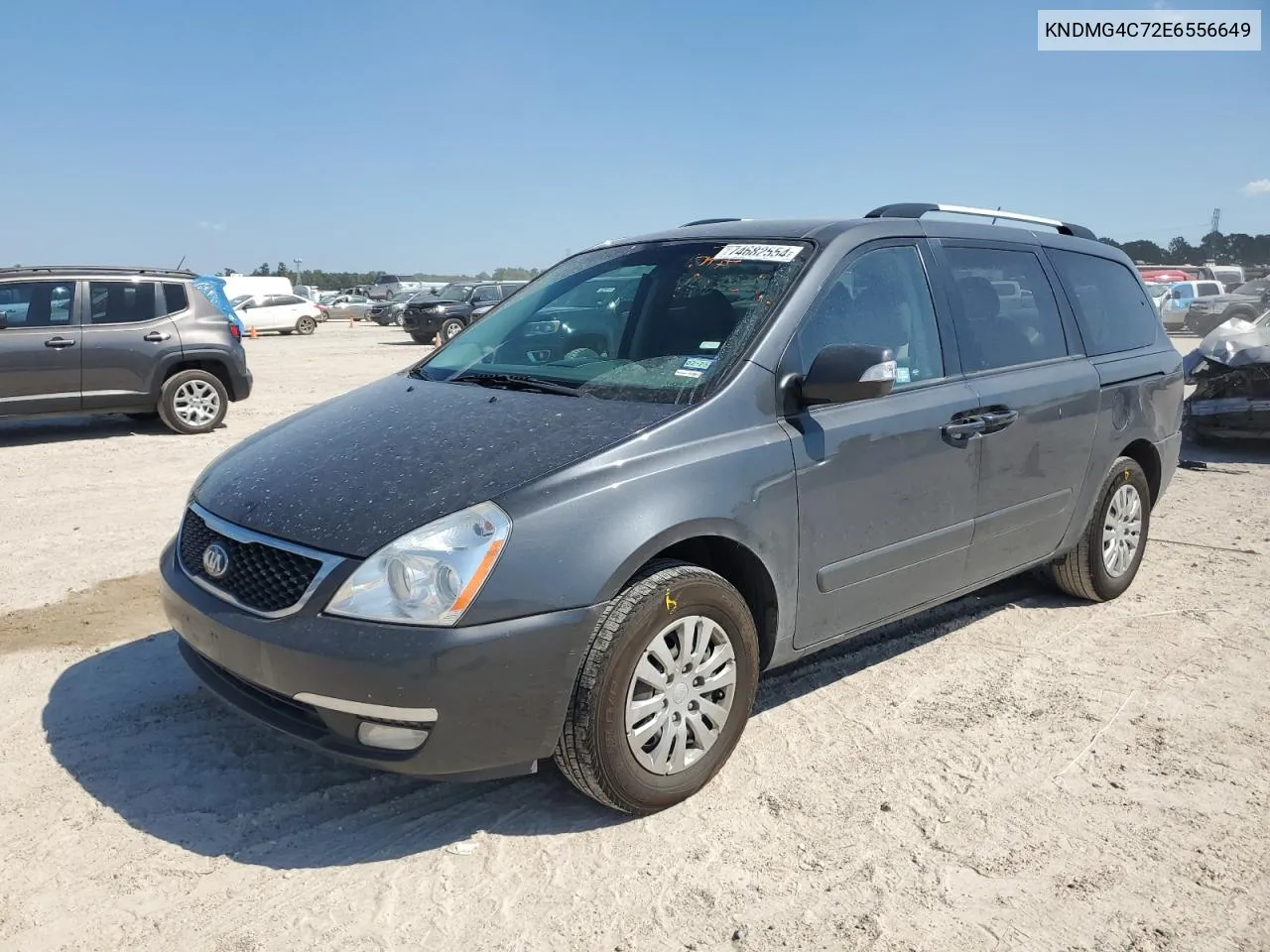 2014 Kia Sedona Lx VIN: KNDMG4C72E6556649 Lot: 74682554