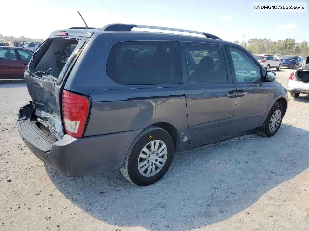 2014 Kia Sedona Lx VIN: KNDMG4C72E6556649 Lot: 74682554