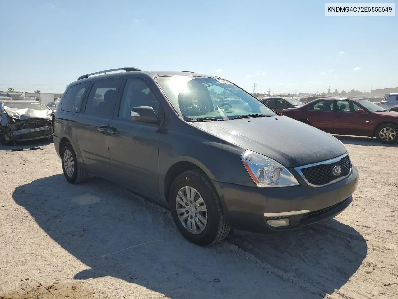 2014 Kia Sedona Lx VIN: KNDMG4C72E6556649 Lot: 74682554