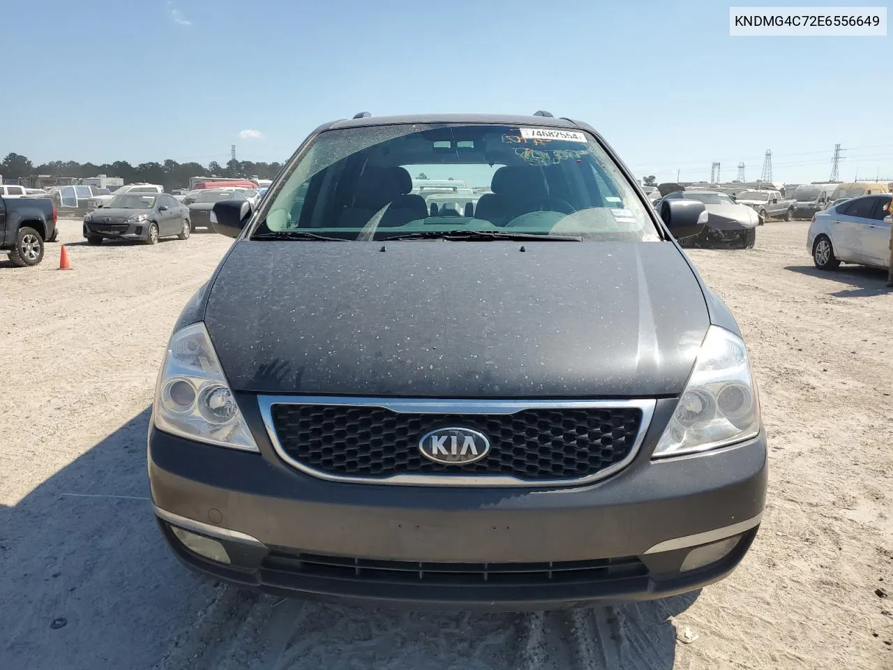 2014 Kia Sedona Lx VIN: KNDMG4C72E6556649 Lot: 74682554