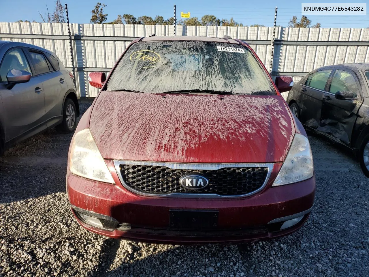 2014 Kia Sedona Lx VIN: KNDMG4C77E6543282 Lot: 76291574