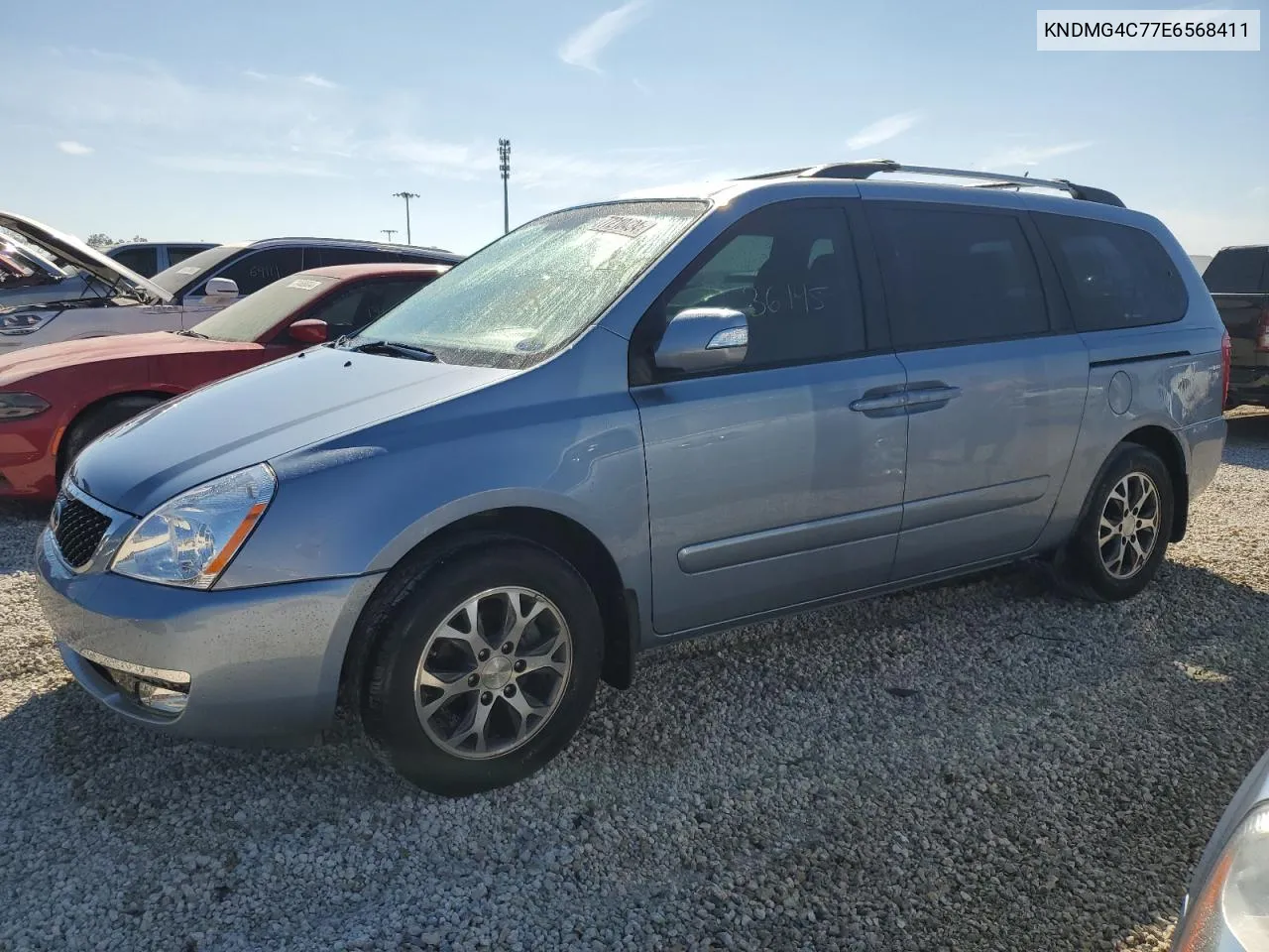 2014 Kia Sedona Lx VIN: KNDMG4C77E6568411 Lot: 77210434