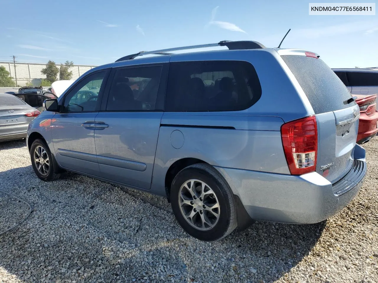 2014 Kia Sedona Lx VIN: KNDMG4C77E6568411 Lot: 77210434