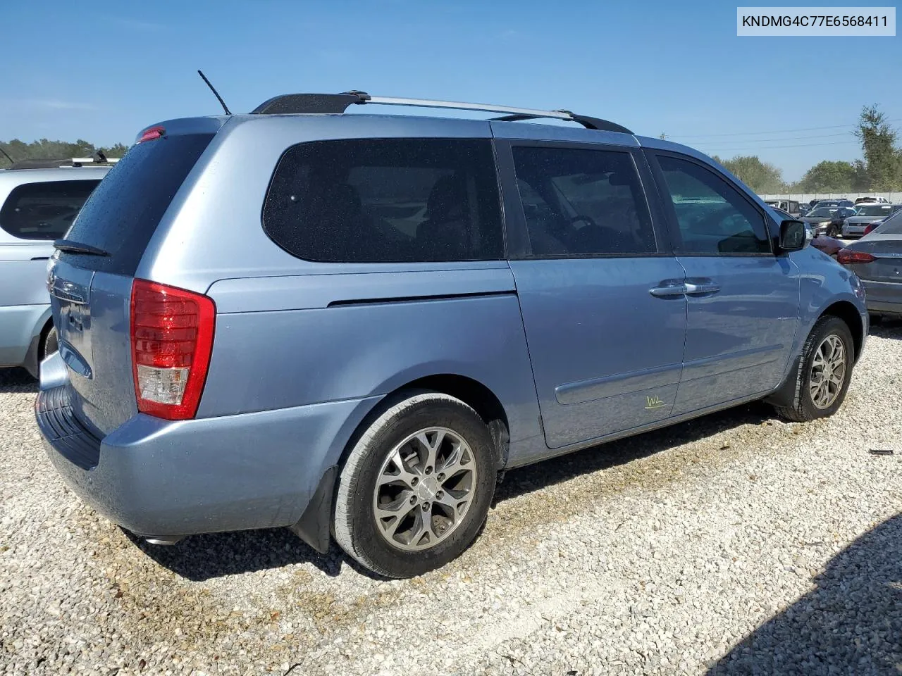 2014 Kia Sedona Lx VIN: KNDMG4C77E6568411 Lot: 77210434