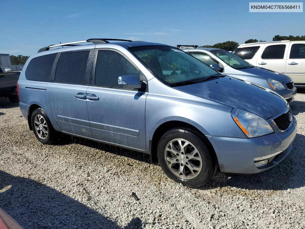 2014 Kia Sedona Lx VIN: KNDMG4C77E6568411 Lot: 77210434